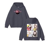 Sweat à Capuche Graphique Deadline 2025 World Tour en Coton(B Grey,M)