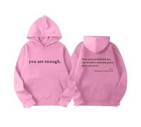 Sweat à capuche graphique pour enfants - Pull fantaisie amusant de Noël pour adolescent et garçon - Noir et blanc - A Lonely Place - Rose - 12-24 mois