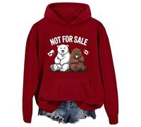 Sweat à capuche Greenland Is Not For Sale, Canada And Greenland Are Not For Sale Shirt, bordeaux, L