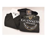Sweat A Capuche - Guinness - Homme - Noir - 80% Coton - 3 Goodies Offerts XXL