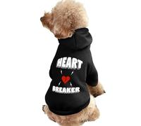 Sweat à Capuche Heart Breaker pour Chien, vêtement pour Petit Chien, Gilet, Chihuahua, Manteau Chaud, Tenue d'automne pour Chiot, Chat, Chien, Taille M