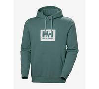 Sweat à capuche Helly Hansen Box bleu turquoise - L
