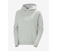 Sweat à capuche Helly Hansen Core Graphic vert menthe femme - L