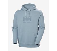 Helly Hansen Men's HH Logo Hoodie, Windy Blue, L