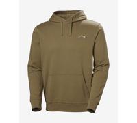 Sweat à capuche Helly Hansen Massif Graphic vert canne - L