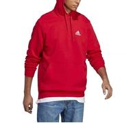 Sweat à Capuche Homme ADIDAS Essentials Fleece Rouge - Manches Longues - Col Capuche XL