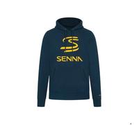 Sweat à capuche homme Ayrton Senna F1 logo S- S