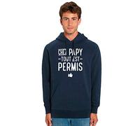 Sweat À Capuche Homme - Chez Papy Tout Est Permis - Taille: L