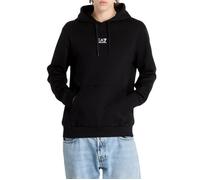 Sweat à Capuche Homme EA7 Core Identity Noir - Manches Longues - Col Capuche M