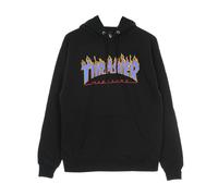 Sweat a capuche homme Flame Hood Noir/bleu BLACK/BLUE S