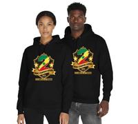 Sweat À Capuche Homme Foot Inspiré Sénégal : Double Champion D'afrique 2025 (Taille L,Couleur Vert)
