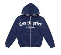 Sweat a Capuche Homme Hooded Sweatshirt Sweats à Capuche Homme Printemps et Automne, Design Unique Casual avec Nom de Ville sur Le Sweats à Capuche