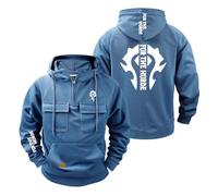 Sweat À Capuche Homme Idéal pour Le Printemps Et L'automne par The H.Or.d.e Ce Vêtement De Sport Poches Est Doté d'un Imprimé Confortable Manches-LanSe||m