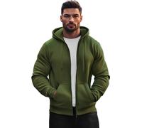 Sweat à capuche homme Kaki OZONEE JS/2008Z XL