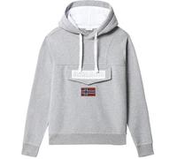 Sweat à capuche homme Napapijri Burgee Wint 1 - Gris NP0A4FQK1601 XS
