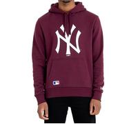 Sweat à capuche homme - NEW ERA - Bordeaux - Manches longues S