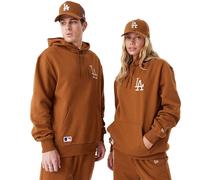 Sweat à capuche unisex New Era League Essentials LA Dodgers Ocre