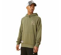 Sweat à capuche homme New Era MLB New York Yankees Kaki