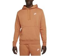 Sweat à Capuche Homme NIKE Club Fleece Orange BV2654-808 - Manches Longues - Col Capuche XL