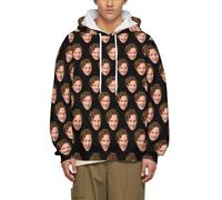 Sweat a Capuche Homme Personnalisé Sweat Personnalisable Concevez Votre Propre Logo Photo Texte Sweatshirts homme pull Personnalisée Cadeau Rigolo Noël Anniversaire Halloween pour Couples Famille Amis