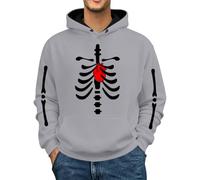 Sweat À Capuche Homme, Pull Halloween Homme Oversize