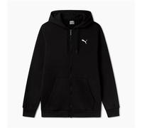 Sweat à capuche homme Puma Essentials+ Graphic Hoodie Fz Noir