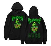 Sweat À Capuche Homme Young Nudy Sweat À Capuche Imprimé Enfants Hip Hop Style Pull Sweat Rappeur Young Nudy Unisexe Pull XS-4XL-Black||XS