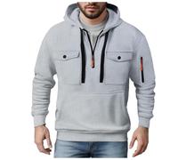 Sweat a Capuche Homme Zippé Coupe Regular Manches Longues Sweat a Capuche Hemme Look Décontracté Pour Un Confort Qui Vous Accompagne Du Matin Au Soir La Transition Parfaite Entre Les Saisons