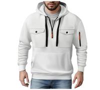 Sweat a Capuche Homme Zippé Coupe Regular Manches Longues Sweat a Capuche Hemme Look Décontracté Pour Un Confort Qui Vous Accompagne Du Matin Au Soir La Transition Parfaite Entre Les Saisons