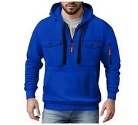 Sweat a Capuche Homme Zippé Coupe Regular Manches Longues Sweat a Capuche Hemme Look Décontracté Pour Un Confort Qui Vous Accompagne Du Matin Au Soir La Transition Parfaite Entre Les Saisons