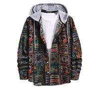 Sweat a Capuche Homme Zippé Militaire Parka Hiver Pulls Veste d'hiver Zippée Coupe-Vent Automne Chaud Hoodie Manteaux Blouson Mi Saison
