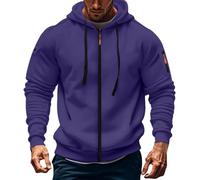 Sweat A Capuche Homme Zippé Veste Polaire Millet Homme Fermeture Eclair Grande Longueur Sport Pulls Pulls Veste LestéE Sweat A Capuche Femme Sous Pull Chaud ZippéE Hommepull Grande Taille Molleton