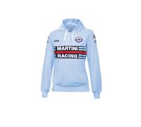 Sweat À Capuche Hoodie Martini Racing Femme Couleur Céleste - Sparco ✔️
