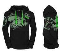 sweat à capuche Hotspot Design mod.fishing mania BLACK BASS "SIZE XL"