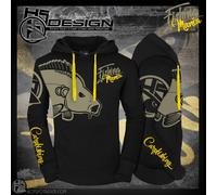 Hotspot Design Fishing Mania Carpfishing Sweatshirt Noir M Homme