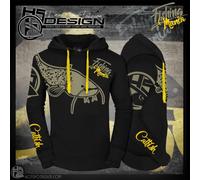 sweat à capuche Hotspot Design mod.fishing mania CATFISH "size L"