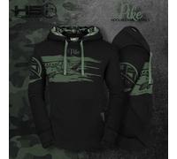 sweat à capuche Hotspot Design mod.fishing mania PIKE CAMO "SIZE XL"