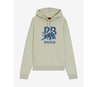 Sweat à capuche HUGO Doverlohood x Red Bull Racing beige bleu - XS