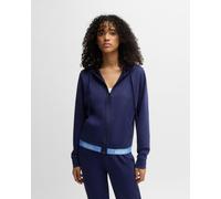 Sweat à capuche HUGO Loungewear bleu femme - S