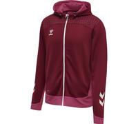 Hummel Lead Poly Full Zip Sweatshirt Rouge XL Homme