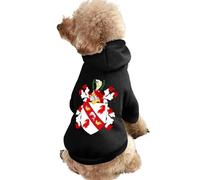 Sweat à Capuche Humoristique avec Armoiries de Benjamin Franklin pour Chien et Chat de Petite, Moyenne et Grande Taille