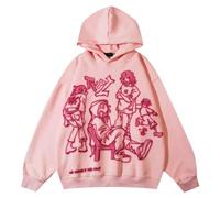 Sweat à capuche « I See Ghost Teen » pour adolescentes et garçons - Pull à col rond imprimé Lucky Me - Sweat à capuche décontracté à manches longues - Uni - Pour l'école et les enfants, 02 - Rose, S