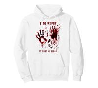 Sweat à Capuche I'm Fine It's Not My Blood Stained Graphic Sweat à Capuche