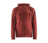 Sweat à capuche imprimé 3D rouge brique TS - BLÅKLÄDER - 353011585909S
