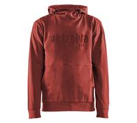 Blåkläder 353011585909XL - Sweat à capuche imprimé 3D - XL - Rouge brique