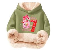 Sweat à Capuche imprimé Multicolore pour Enfants, sans Poche, pour garçons - Sweat à Capuche en Polaire Confortable et Douillet pour Jouer Tous Les Jours (GN2, 11-12years)