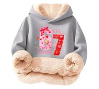 Sweat à Capuche imprimé Multicolore pour Enfants, sans Poche, pour garçons - Sweat à Capuche en Polaire Confortable et Douillet pour Jouer Tous Les Jours (GY1, 5-6years)