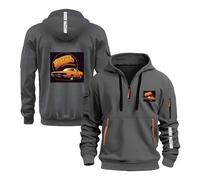 Sweat À Capuche Imprimé pour Homme Motif D.u.ke.s G.en.eral L.e.e Car Veste De Sport Demi Zip Style Streetwear Manches Longues Doux Et Confortable-SHSe||3X_l