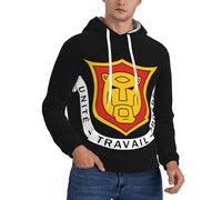 Sweat À Capuche Imprimée République du Burundi Blason National Homme Pull Sweat Veste Décontractée Sport Style Urbain Respirante Poche Classique Confort Toutes Saisons