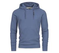 Indicode Hommes INMarto Sweatshirt | Pull à Capuche China Blue L